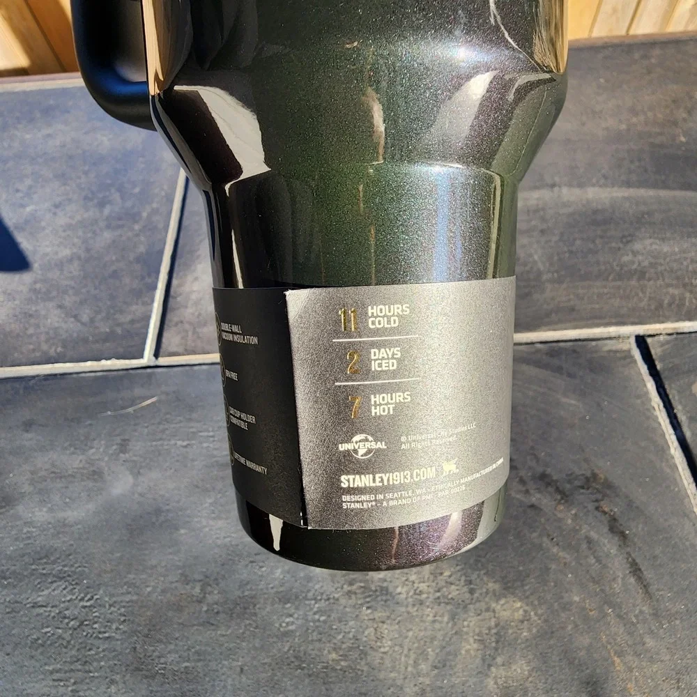 Stanley x Wicked  40oz FlowState Quencher Tumbler Elphaba For‎ Good **Read** - Picture 7 of 10